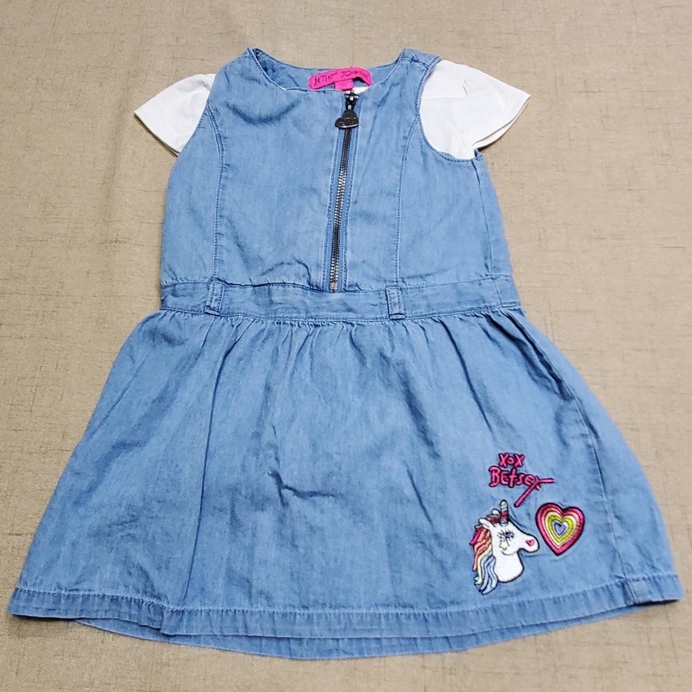 🚨3/$25🚨 Betsy Johnson Denim Dress